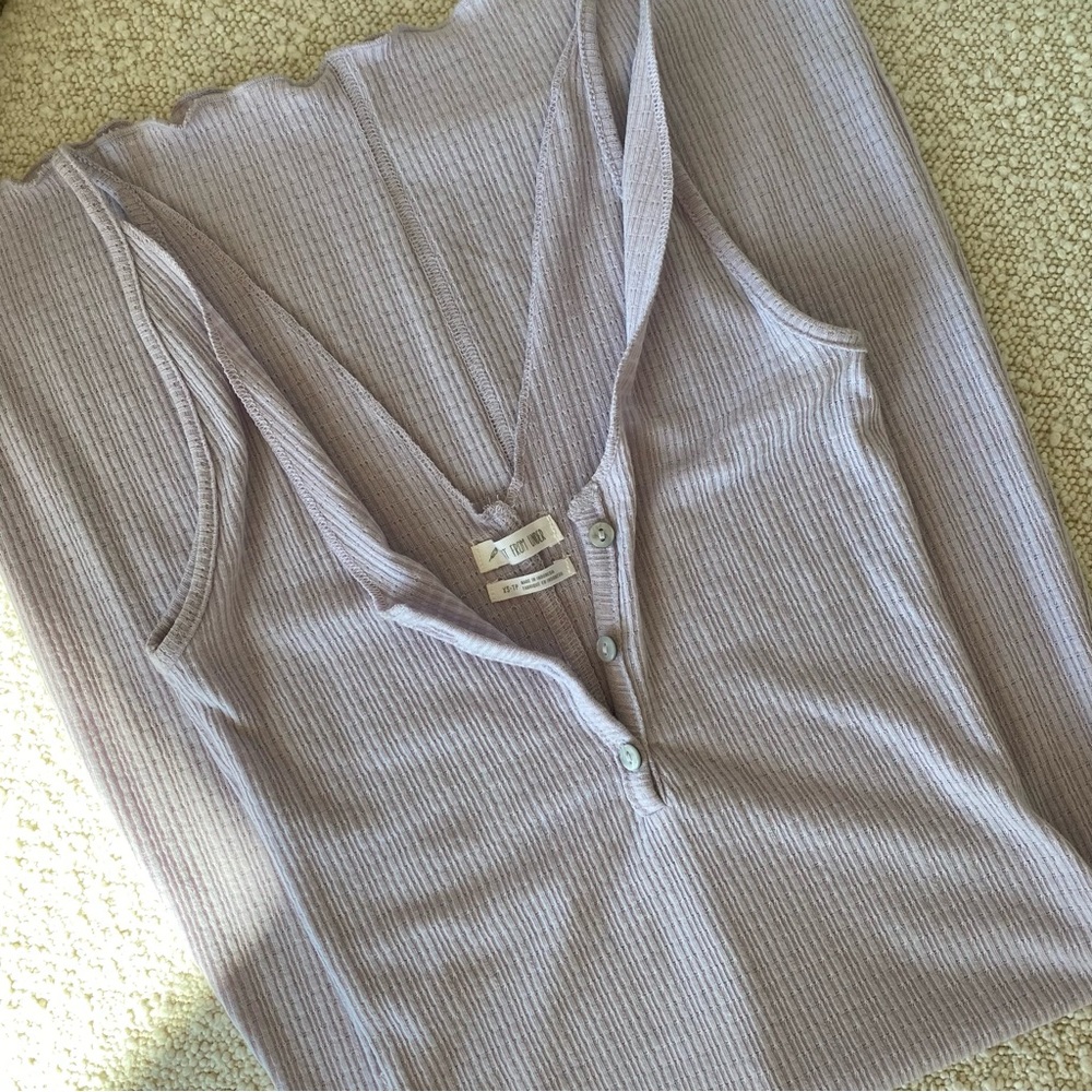 Out From Under Short And Sweet Slip Dress Lavender - Picture 4 of 12
